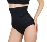 MYLILY Shape Wear Slip | Culotte ventrale pour femme | Pantalon gainant pour femme | Pantalon de rééducation après la naissance | Slip de lit hebdomadaire, Noir , M