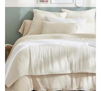 Mylittlebed Bout de lit edredon Vickie - Dessus de lit 90 x 200 cm Gaze de Coton, Doux & Moelleux [ Couvertures, Plaids et boutis ] (Pampa)