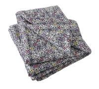 Mylittlebed Edredon Dessus de lit Gaze DE Coton - Bout de lit boutis 90 x 200 cm imprimée Multicolore [ Couvertures et Plaids ] (Malia)