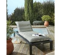 Mylittlebed Housse Bain de Soleil Naïa de L’Effet Papillon® - Housse Matelas Jardin 70 x 190 cm Polypropylène [Housse transat Jardin Exterieur] (Nénuphar)