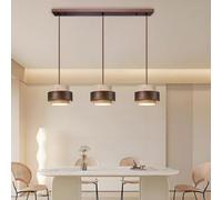 MyLjp Lumières Suspendues Wabi-Sabi Lustre en Roche Naturelle Lampe Suspendue De Table À Manger De Style Nordique Réglable en Hauteur Salon Île De Cuisine Lampes Pendentives De Salle À Manger(E)