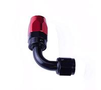 MYLPDZSW Xingyue Aile AN4 6 8 10 12 90 Degree mazout Tuyau pivotant en Aluminium Raccords Swivel an raccords d'adaptateur réutilisable Huile raccord de Carburant (Couleur : AN8)