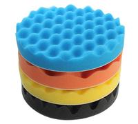 MYLPDZSW Xingyue Aile Kits De Nettoyage 4pcs / Set 3 4 5 6 7 Pouces lustrage de Polissage éponge Pad Kiit for la Voiture Automatique Polisseuse (Couleur : 4 inch)