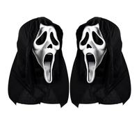 Myluatye Masques D'Horreur Pour Halloween, Masques de FantôMes, parfait pour le carnaval, la mascarade, les déguisements et les fêtes d'Halloween