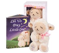 MyMateZoe, Prier Agneau Cadeaux de baptême pour fille avec prier Petit livre de prière, cadeaux de baptême et de baptême pour fille