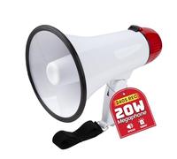 MyMealivos 20W Mégaphone Portable de-Blanc