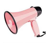 MyMealivos Haut-parleur mégaphone portable 20 W avec contrôle du volume et sangle