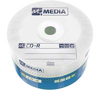 MyMedia CD-R 700 Mo I Lot de 50 Broches I CD Vierge Labelling I Vitesse de Gravure 52 Fois avec Longue durée de Vie I CD Vierge inscriptible I CD Vierge CD Vierge I Broche 50