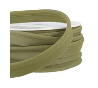 MYMERCERIE Bobine 15m Passepoil mèche Kaki 5mm