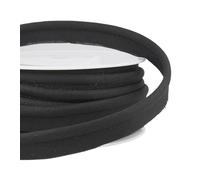 MYMERCERIE Bobine 15m Passepoil mèche Noir 5mm