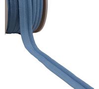MYMERCERIE Bobine 20m Passepoil Cordon 5mm Bleu Gitane