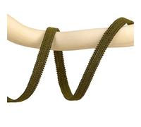 MYMERCERIE Bobine 25m élastique Vert Kaki - Taille 10mm