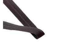 MYMERCERIE Bobine 25m Tresse prépliée 20mm Marron foncé
