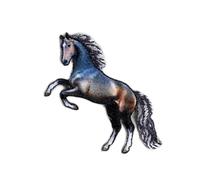 MYMERCERIE Ecusson Cheval au Galop 4,8cm x 5,5cm