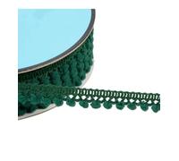 MYMERCERIE Galon Petits Pompons 10mm Vert au mètre