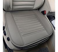 MYMM Coussin de siège, Protection des sièges d'auto, Confort et Respiration Four Seasons General PU Cuir Bambou Charcoal Intérieur de Voiture Respirant, Fournitures de Voiture (Gris)