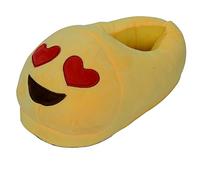 MYMM Stuffed Household Indoor Pantoufles, Emoji Peluche Doux en Peluche Slipper Hommes et Femmes Chaussons Hiver Chaud House Shoes (Luxure)