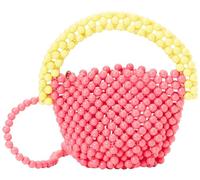 myMo at night Sac à Main, Pochette Femme, Rose, Jaune, Multicolore, Einheitsgröße