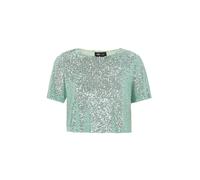 myMo at night T-shirt 'Evening' turquoise / argent, Taille L