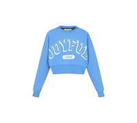 myMo ATHLSR Sweat-shirt 'Back To School' bleu / blanc, Taille S
