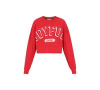 myMo ATHLSR Sweat-shirt 'Back To School' rouge / blanc, Taille S