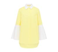 MYMO Chemisier citron / blanc, Taille S