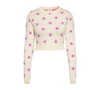 MYMO Pull-over crème / rose / rouge sang, Taille XS