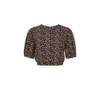 myMo ROCKS Chemisier 'Fashion Look' orange / rosé / noir, Taille L