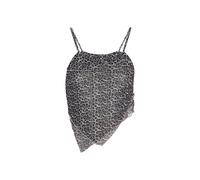 myMo ROCKS Haut 'Fashion Look' noir / blanc, Taille L