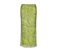 myMo ROCKS Jupe 'Fashion Look' citron vert / noir, Taille 34