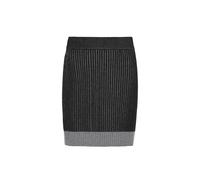 myMo ROCKS Jupe gris / noir, Taille 34