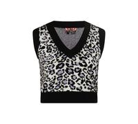 myMo ROCKS Pull-over beige / noir / blanc, Taille XS