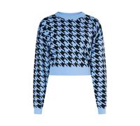 myMo ROCKS Pull-over bleu ciel / noir, Taille S