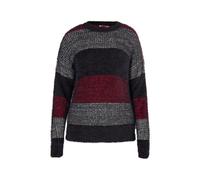 myMo ROCKS Pull-over gris / anthracite / rouge foncé, Taille M