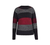 myMo ROCKS Pull-over gris / rouge / noir, Taille L
