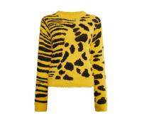 myMo ROCKS Pull-over jaune foncé / noir, Taille XS