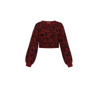 myMo ROCKS Pull-over lie de vin / noir, Taille XL-XXL