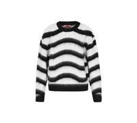 myMo ROCKS Pull-over noir / blanc, Taille XS-S
