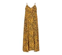 myMo ROCKS Robe d’été jaune foncé / noir, Taille 36