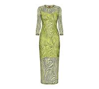 myMo ROCKS Robe 'Fashion Look' citron vert / noir, Taille 40