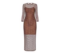 myMo ROCKS Robe 'Fashion Look' marron / cappuccino / noir, Taille 34