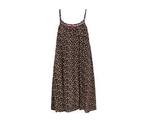 myMo ROCKS Robe orange / rose / rouge / noir, Taille 34