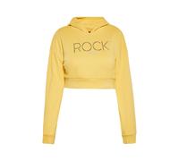 myMo ROCKS Sweat-shirt bleu clair / jaune d'or / argent, Taille XS