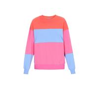 MYMO Sweat-shirt 'Back To School' bleu clair / homard / pitaya, Taille M