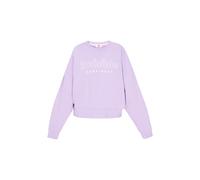 MYMO Sweat-shirt 'Back To School' violet clair / blanc, Taille S