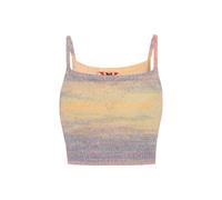 MYMO Tops en tricot 'Back To School' jaune / gris / vert, Taille XL