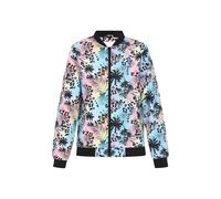 MYMO Veste mi-saison bleu clair / jaune clair / rose / noir, Taille L