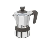 Pedrini Cafetière à moka MyMoka Induction Marron Acier inoxydable