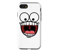 MyMood Happy Sing Singing Positive Kindness Funny Mood Face Coque pour iPhone SE (2020) / 7/8