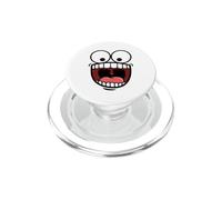 MyMood Happy Sing Singing Positive Kindness Funny Mood Face PopSockets PopGrip pour MagSafe